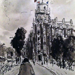On the bike (Amsterdam)