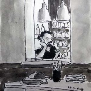 Chef on the phone