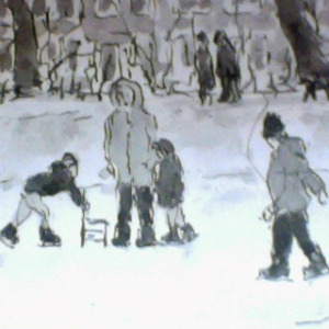 Ice fun at the henry of borsele quay