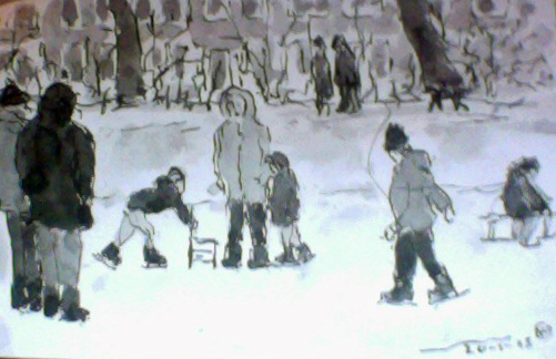 ice-fun-at-the-henry-of-borsele-quay-amstelveen-ijspret-op-de-hendrik-van-borselekade-amstelveen