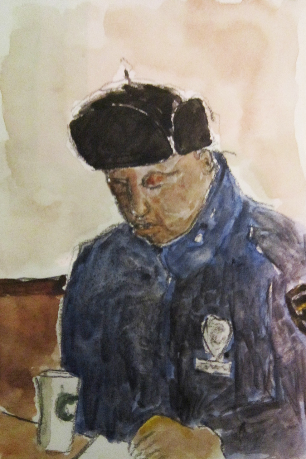 traffic-police-with-paper