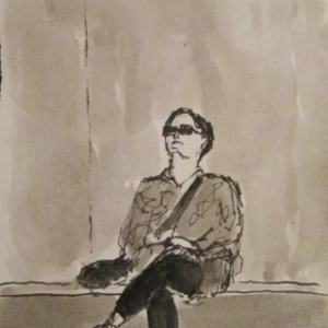 Nicole at the meeting