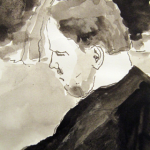 Sleeping man