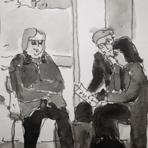 Uninviting waiting room 1