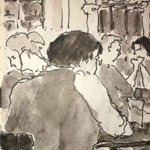 Waiting man