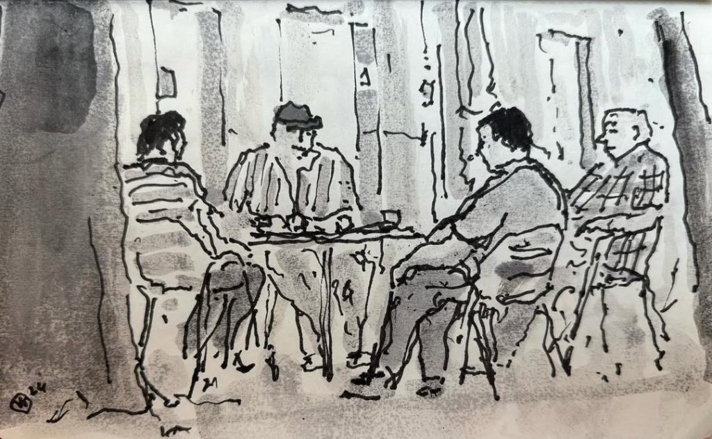 At bar Amadeo
