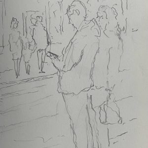 Mensen op het Azartplein