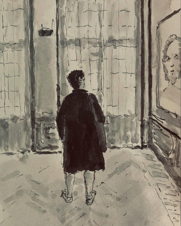The coat and the bag